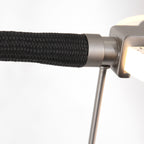 Vloerlamp Turound 2988ST staal met leesarm