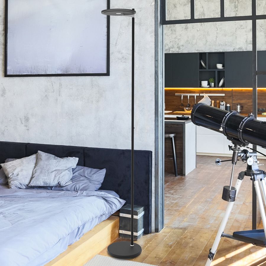 Vloerlamp Turound 2993ZW Zwart