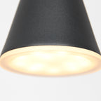 Hanglamp Vortex 3066ZW Zwart 5 lichts lichtkleur instelbaar