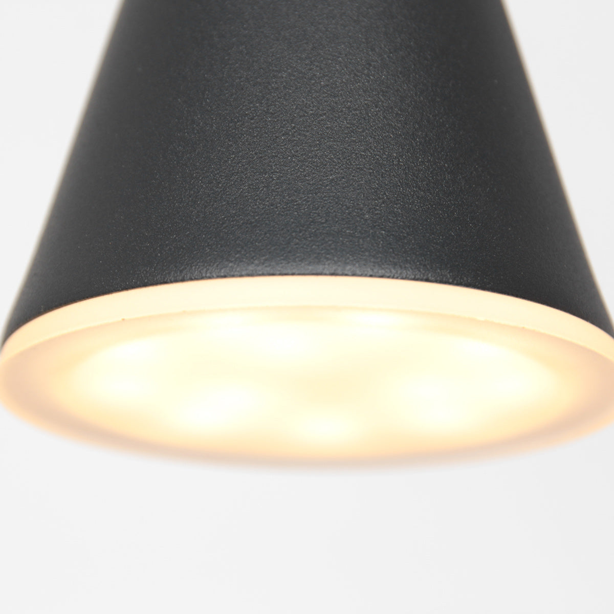 Hanglamp Vortex 3066ZW Zwart 5 lichts lichtkleur instelbaar