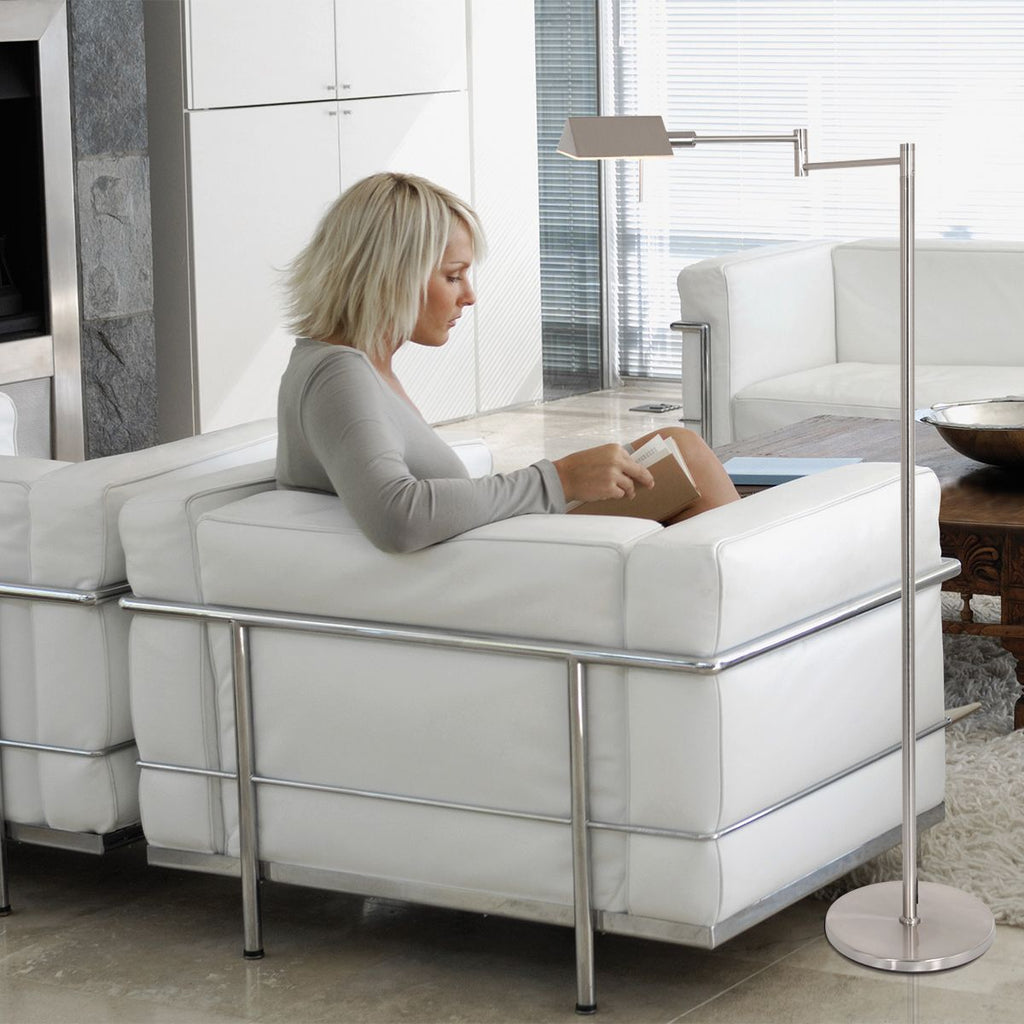 Vloerlamp Retina 3083ST Staal