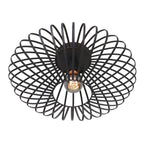 Plafondlamp Dunbar 3097ZW Zwart
