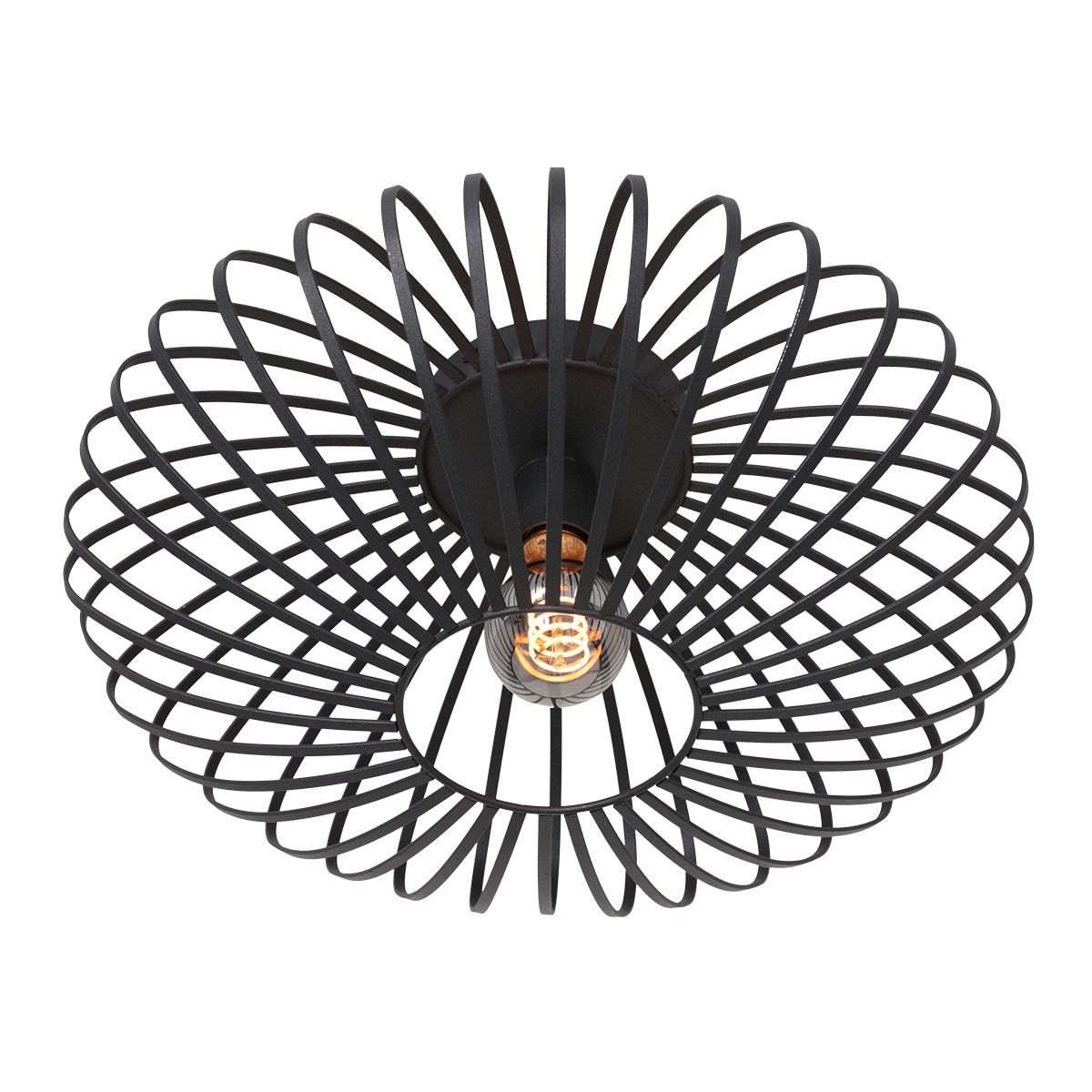 Plafondlamp Dunbar 3097ZW Zwart