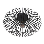 Plafondlamp Dunbar 3097ZW Zwart