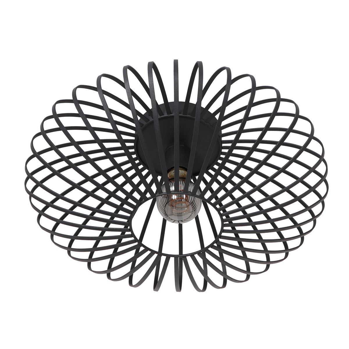 Plafondlamp Dunbar 3097ZW Zwart