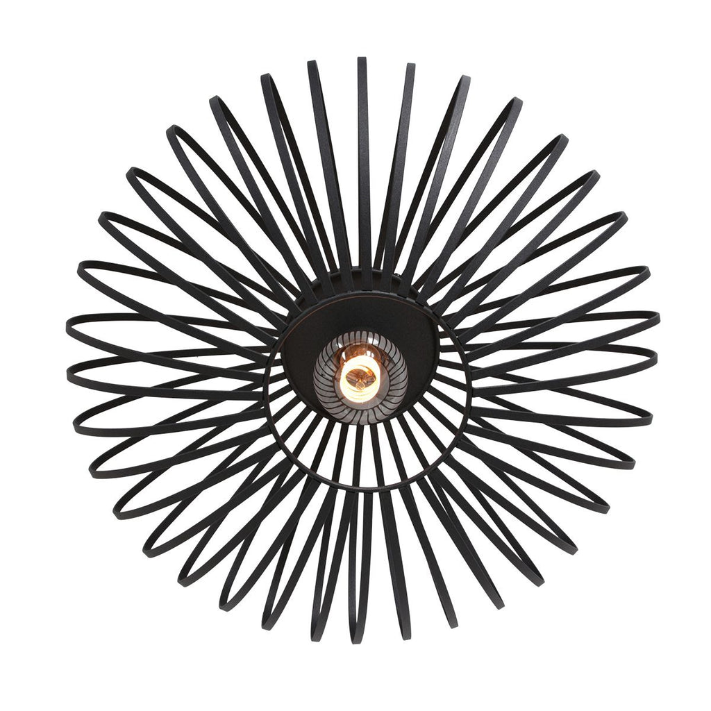 Plafondlamp Dunbar 3097ZW Zwart
