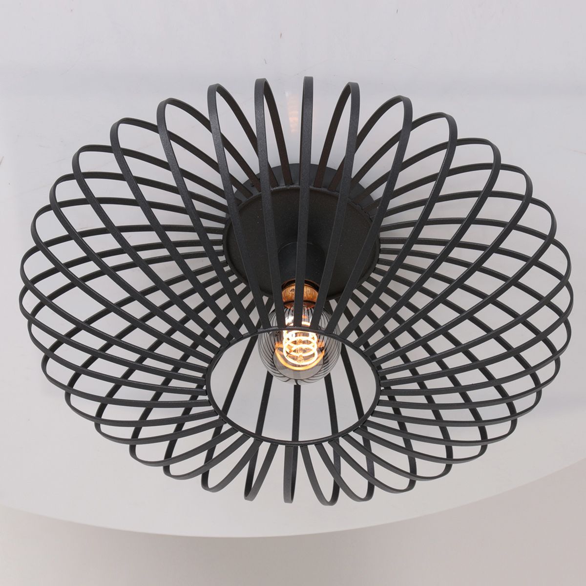 Plafondlamp Dunbar 3097ZW Zwart
