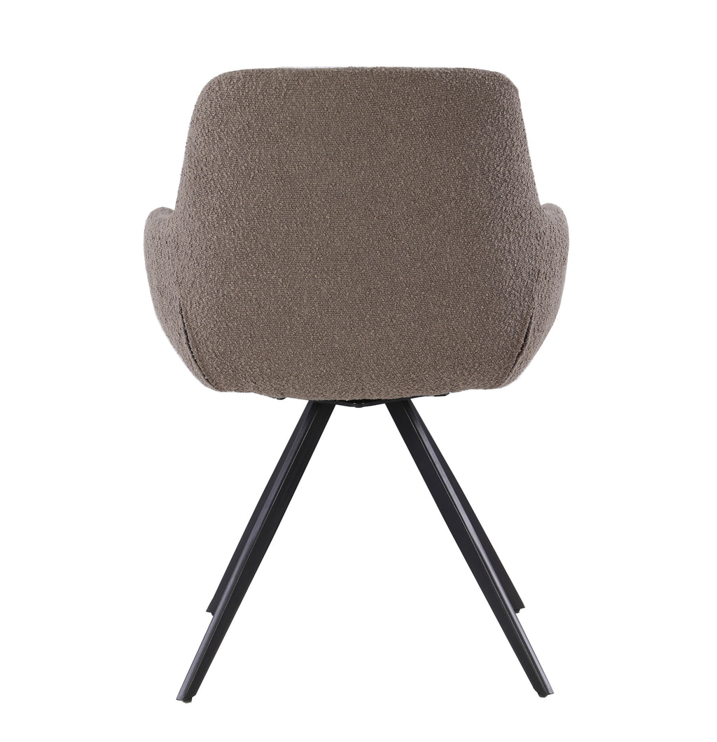 Doreen Boucle Brown (set of 2)