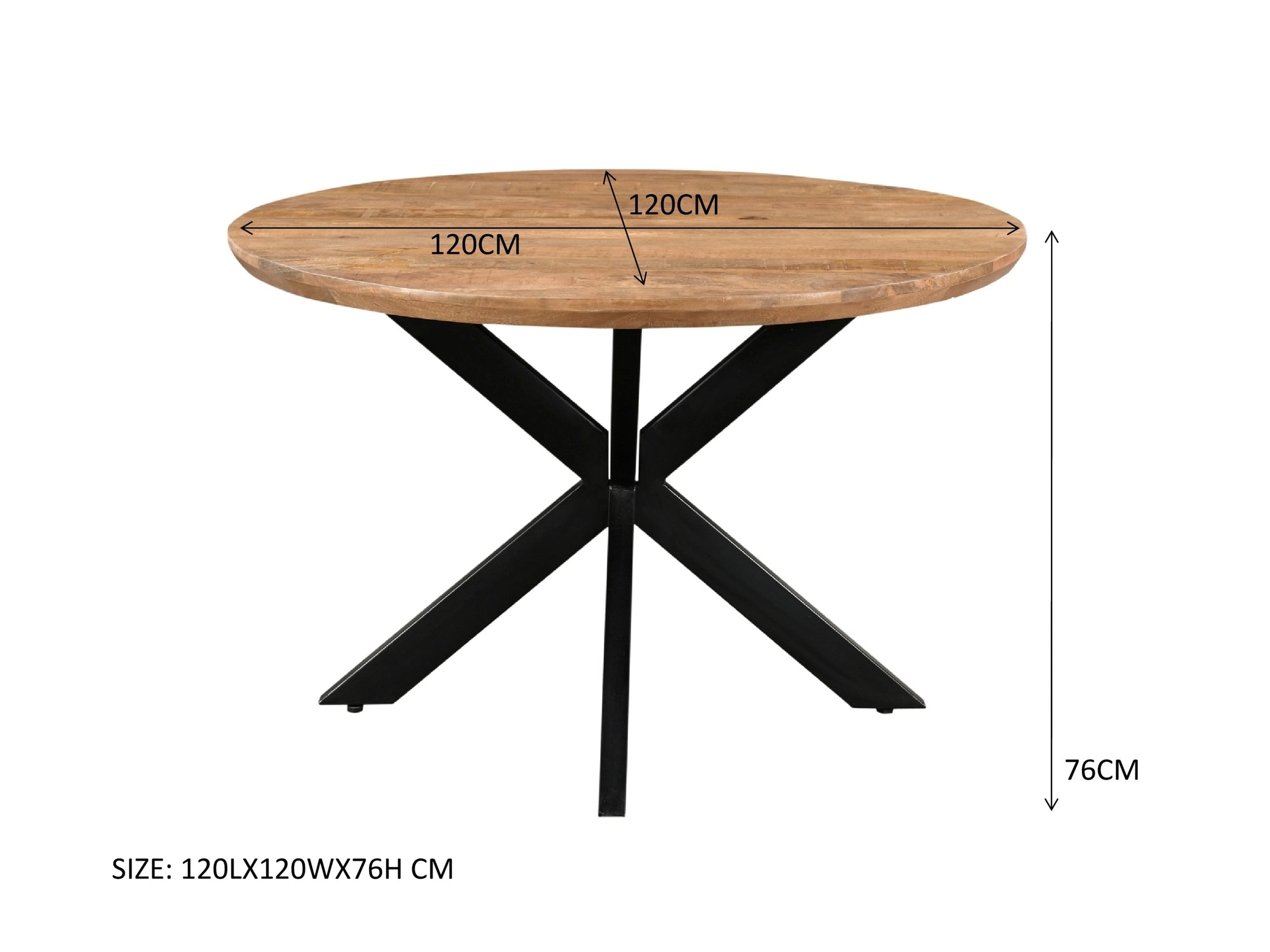 Jesper Round 120cm