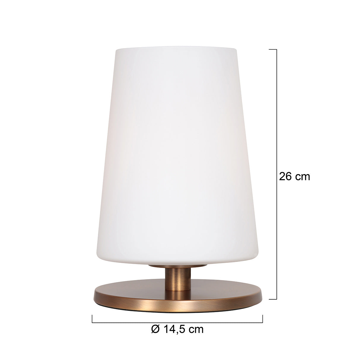 Tafellamp Ancilla 3101BR Brons