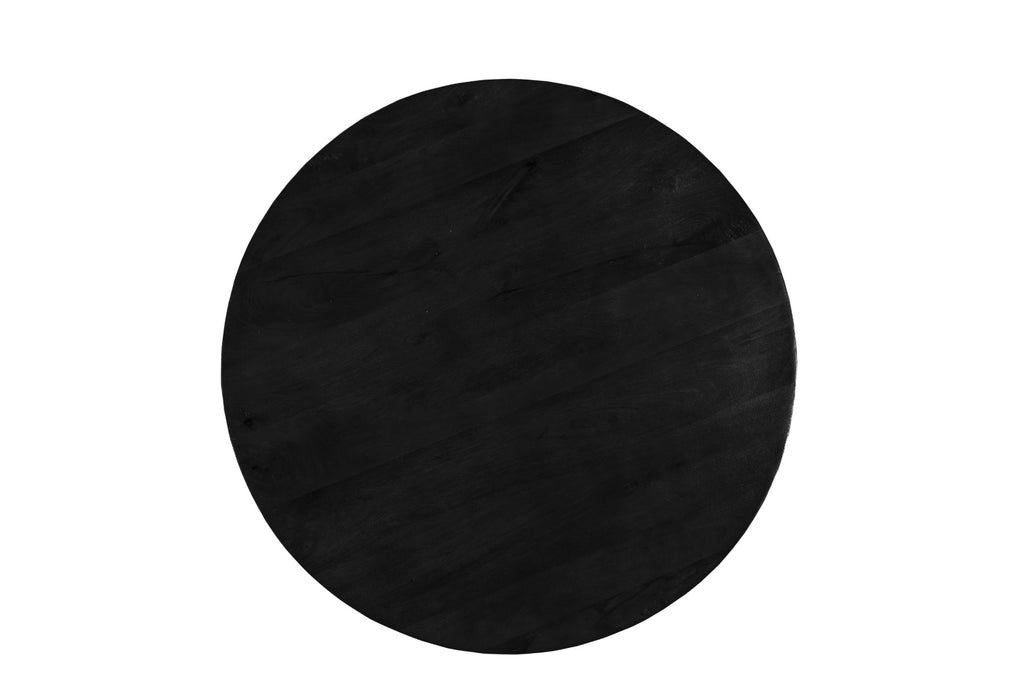 Jesper Round Black 130cm