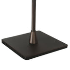 Tafellamp Ancilla 3102CA cacao touch on/off met amber glas
