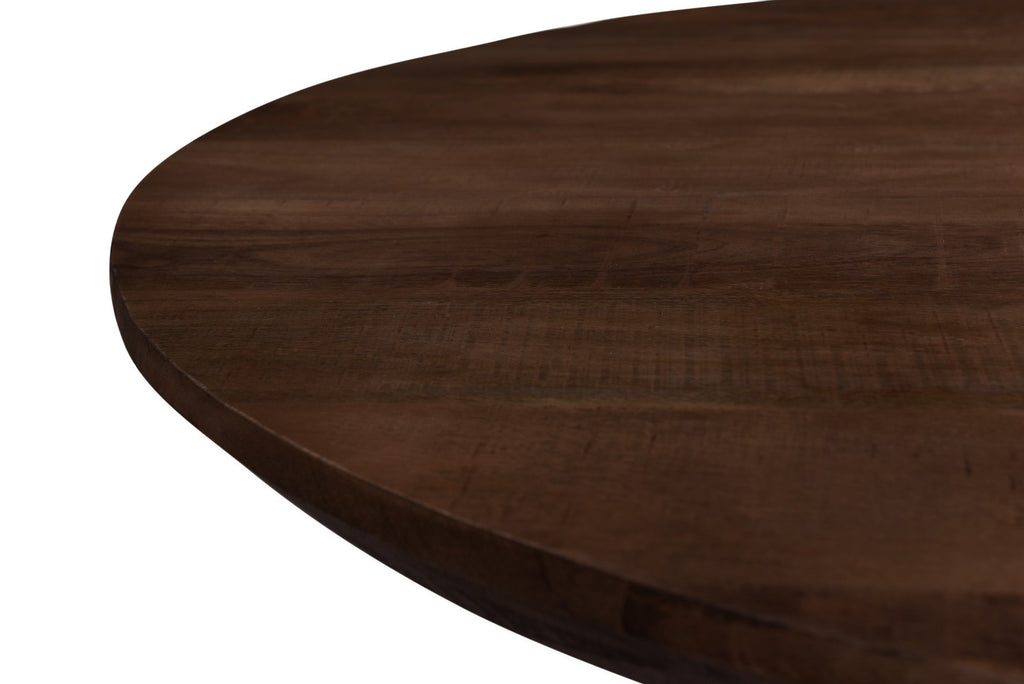 Jesper Round Brown 130cm