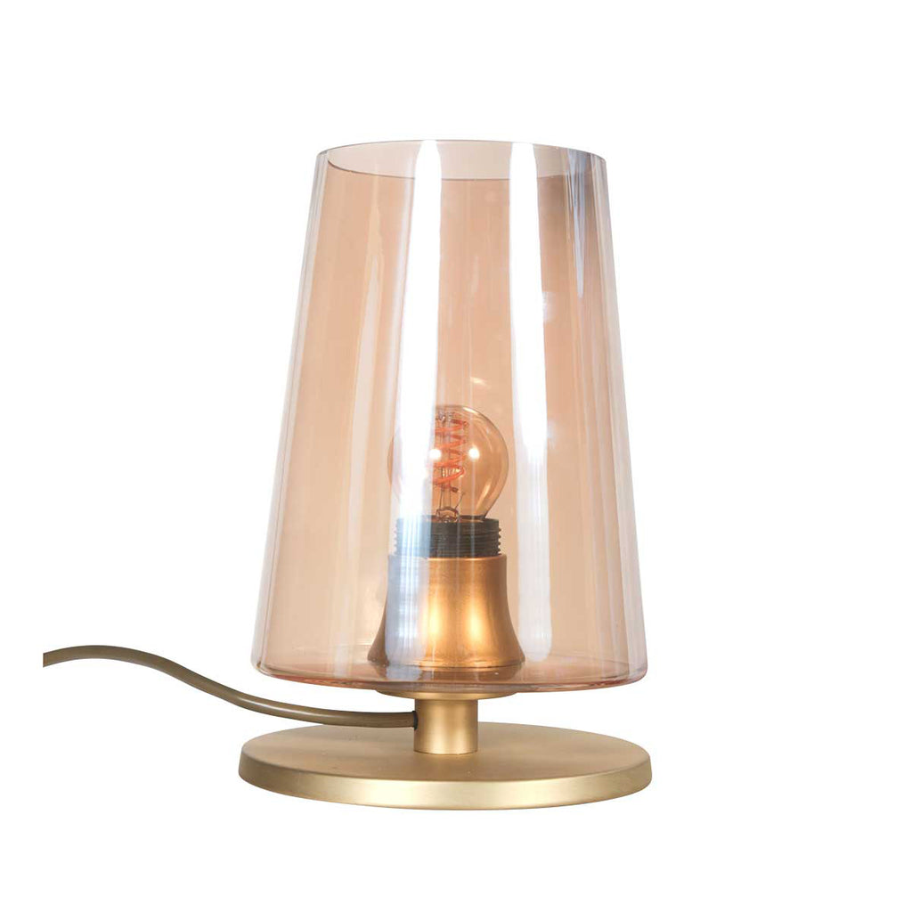Tafell. 1-l. amber glas E27