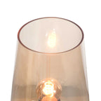 Tafell. 1-l. amber glas E27