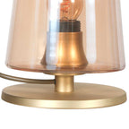 Tafell. 1-l. amber glas E27