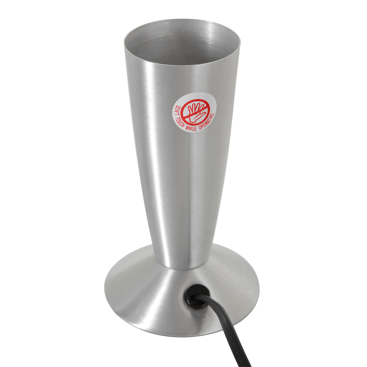 Lavalamp Volcan 3116ST staal met groen blauwe vloeistof
