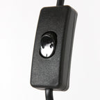 Staalkleurige lavalamp Volcan 3117ST met helder en rode vloeistof