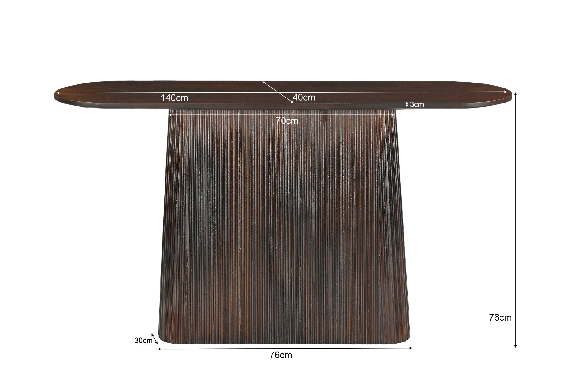 Salvator Walnut 140cm