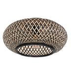Plafondlamp Maze 3129BE Zwart-Bruin