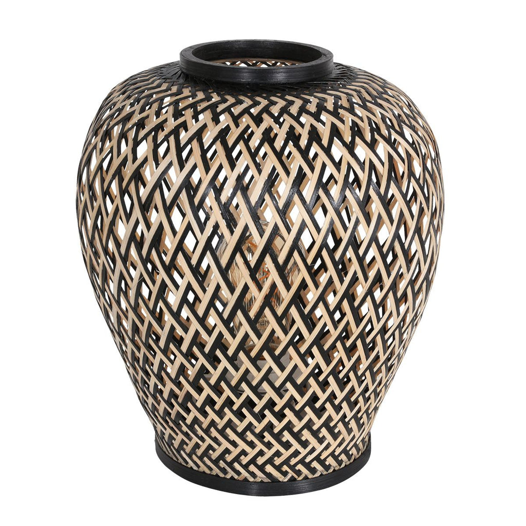 Tafellamp Maze 3131BE Zwart-Bruin