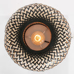 Tafellamp Maze 3131BE Zwart-Bruin