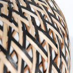 Tafellamp Maze 3131BE Zwart-Bruin