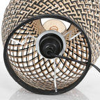 Tafellamp Maze 3131BE Zwart-Bruin