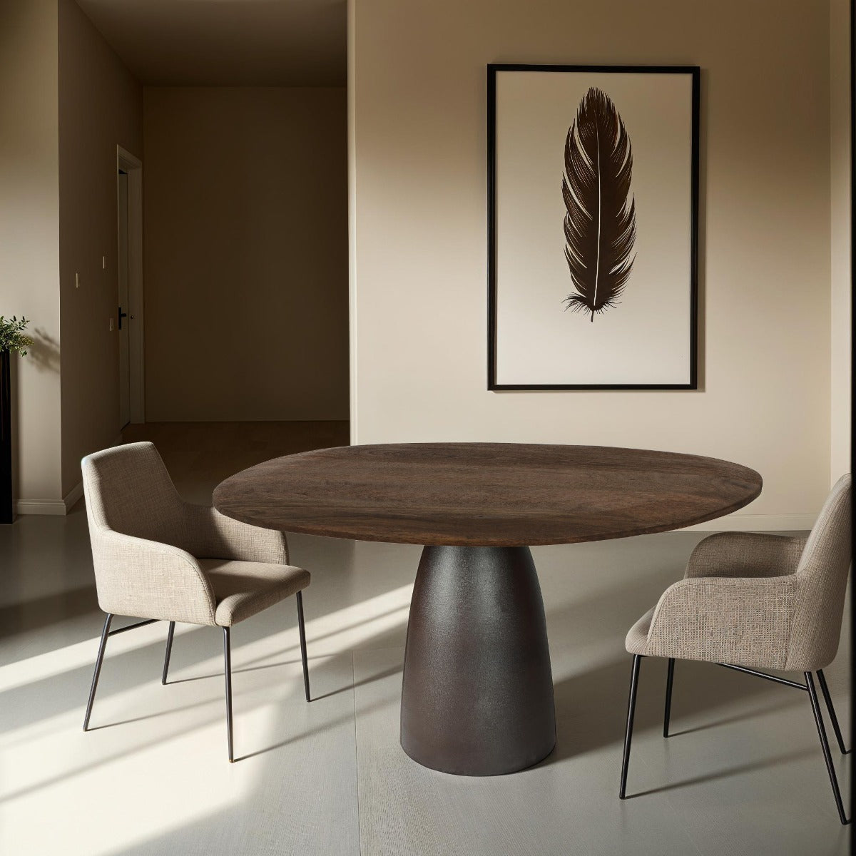 Brix Marron Espresso 140cm