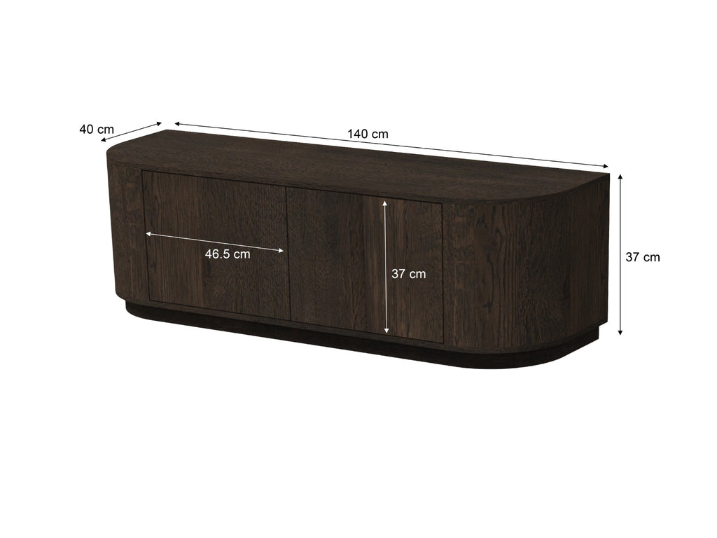 Novero Espresso 140cm