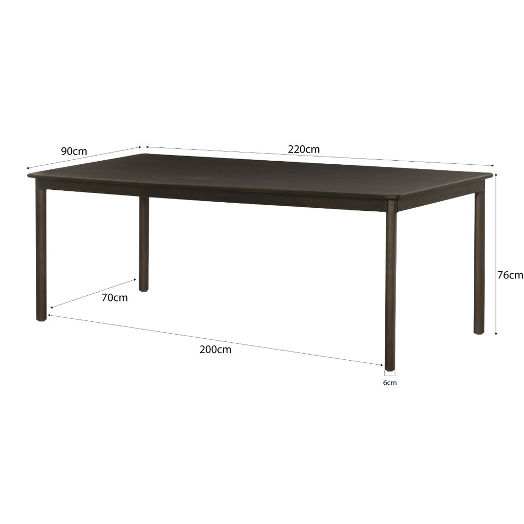 Tobago Espresso 220cm