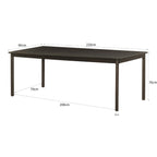 Tobago Espresso 220cm