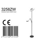 Vloerlamp Soleil 3258ZW Zwart