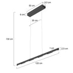 Hanglamp Bloc 3296ZW Zwart