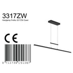 Hanglamp Profilo 3317ZW Zwart