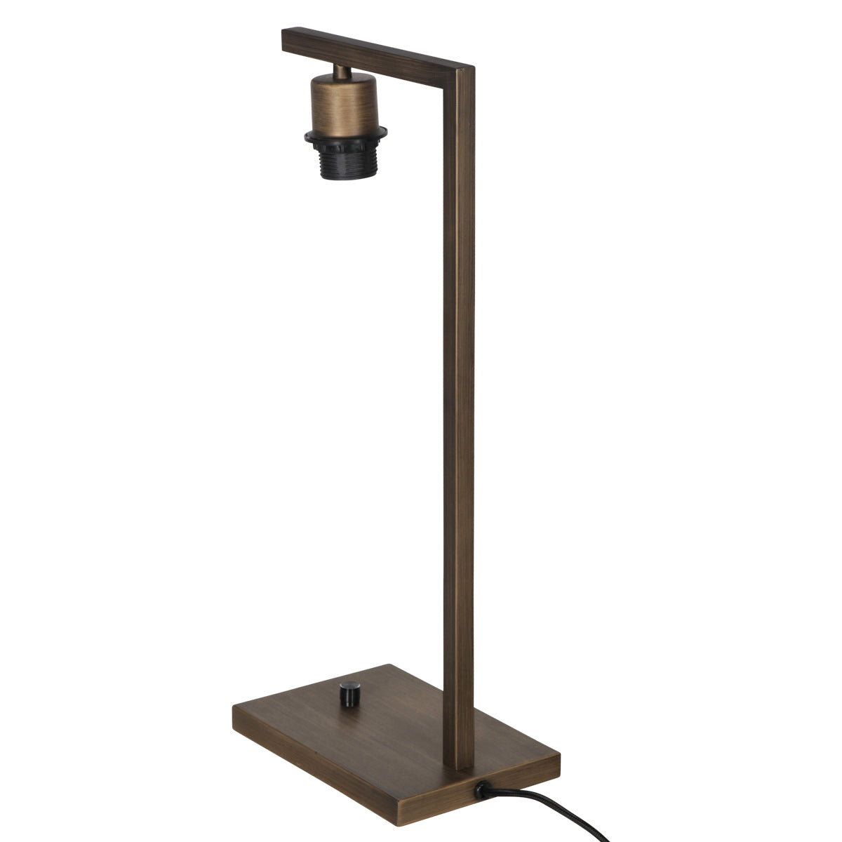 Tafellamp Stang 3332BR – bronzen metalen lamp zonder kap