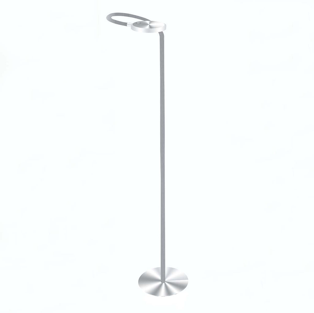 Vloerlamp Platu 3351ST – stalen leeslamp met instelbaar licht