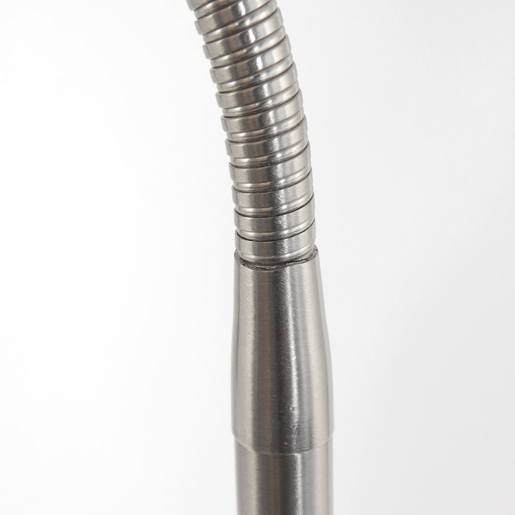 Vloerlamp Platu 3351ST – stalen leeslamp met instelbaar licht