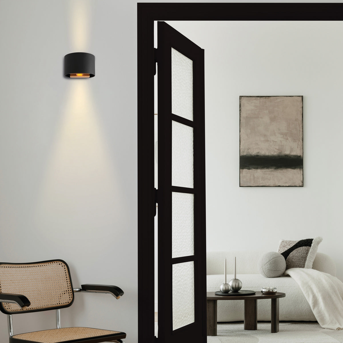 Wandlamp Muro 3364ZW Zwart