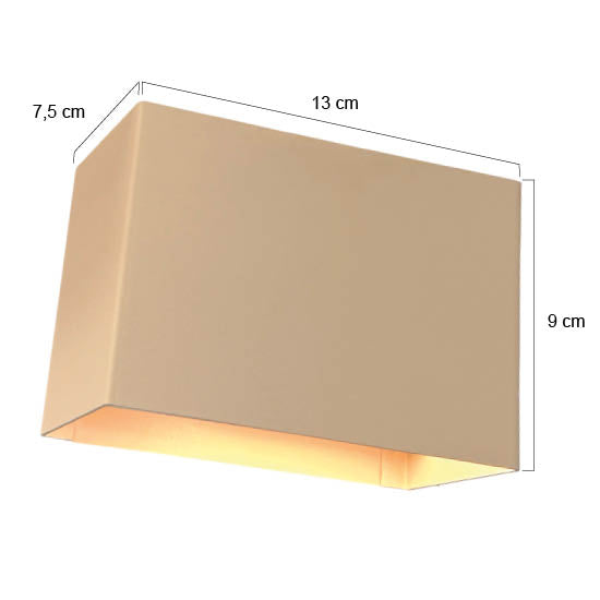 Muro 3365CR wandlamp – eigentijds en stijlvol in crème kleur