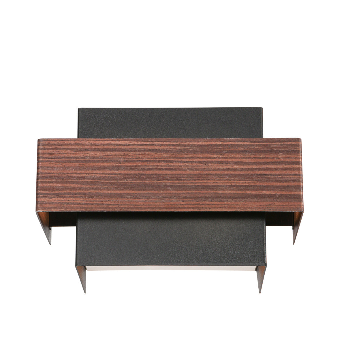 Wandlamp Muro 3368E houtlook 2-lichts G9 wandlamp