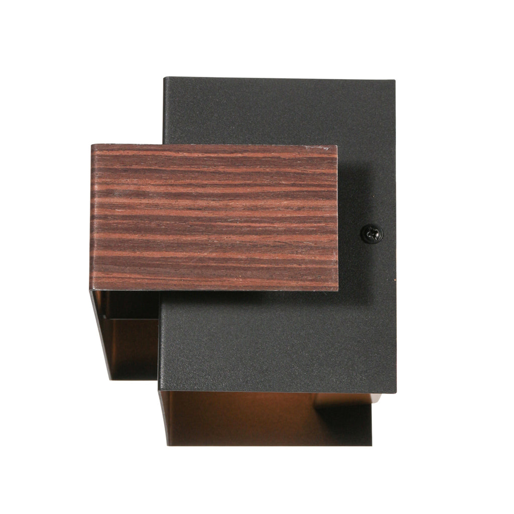 Wandlamp Muro 3368E houtlook 2-lichts G9 wandlamp