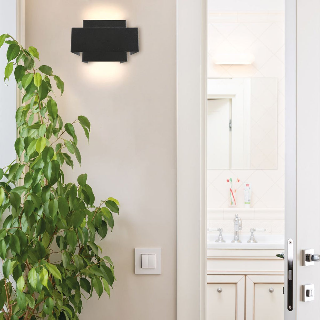 Wandlamp Muro 3368ZW Zwart