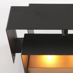 Wandlamp Muro 3368ZW Zwart