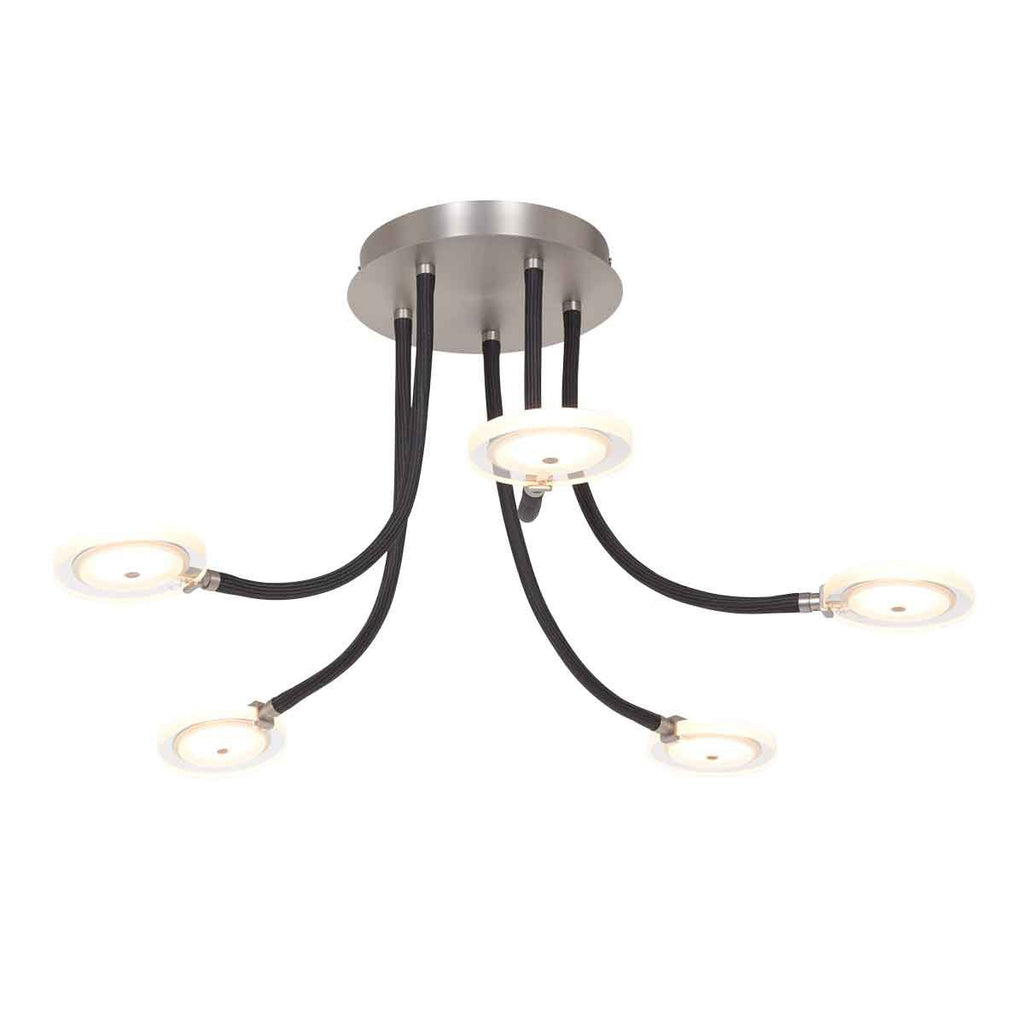 Plafondlamp Turound 3375ST Staal