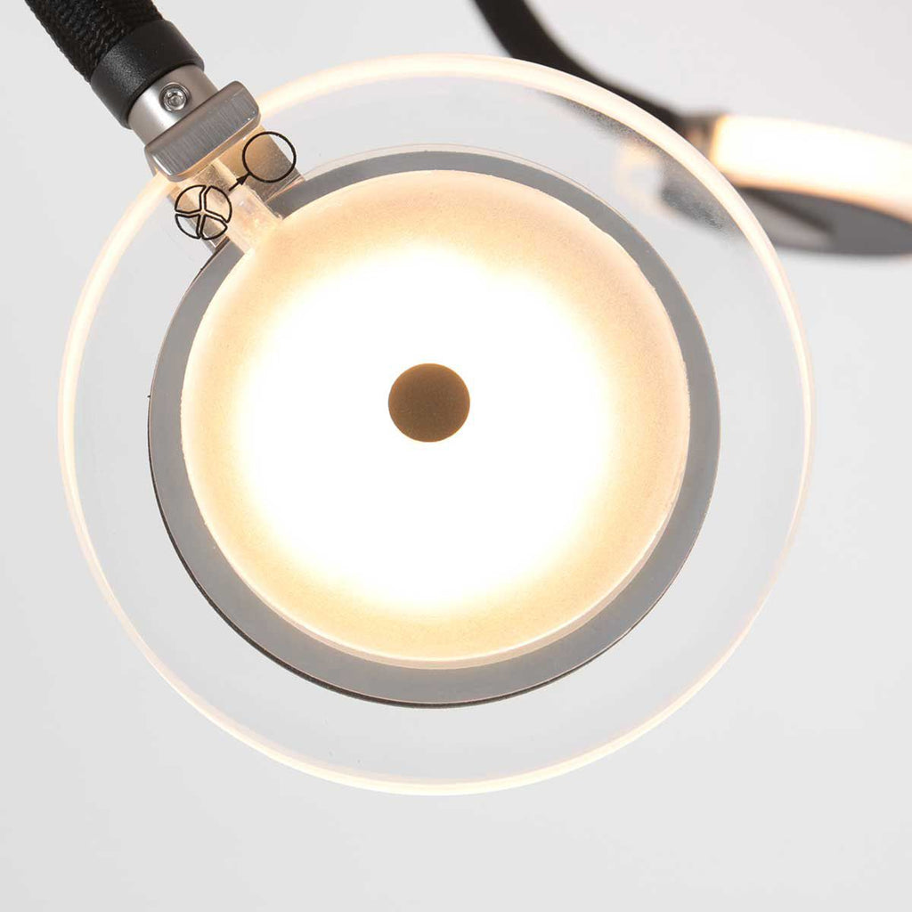 Plafondlamp Turound 3375ZW Zwart