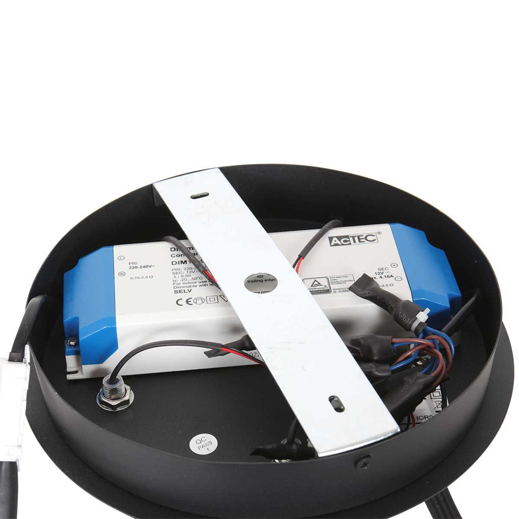 Plafondlamp Turound 3375ZW Zwart