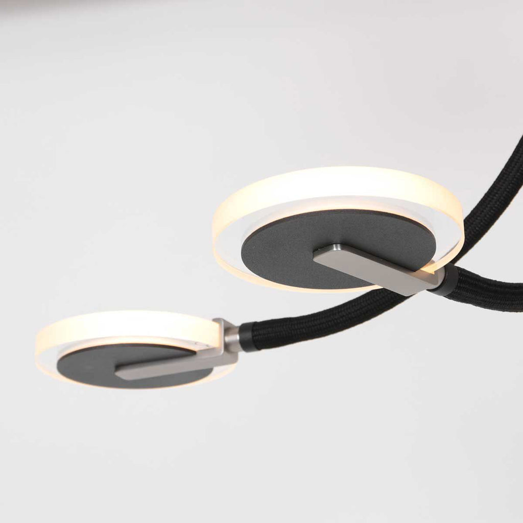 Plafondlamp Turound 3375ZW Zwart