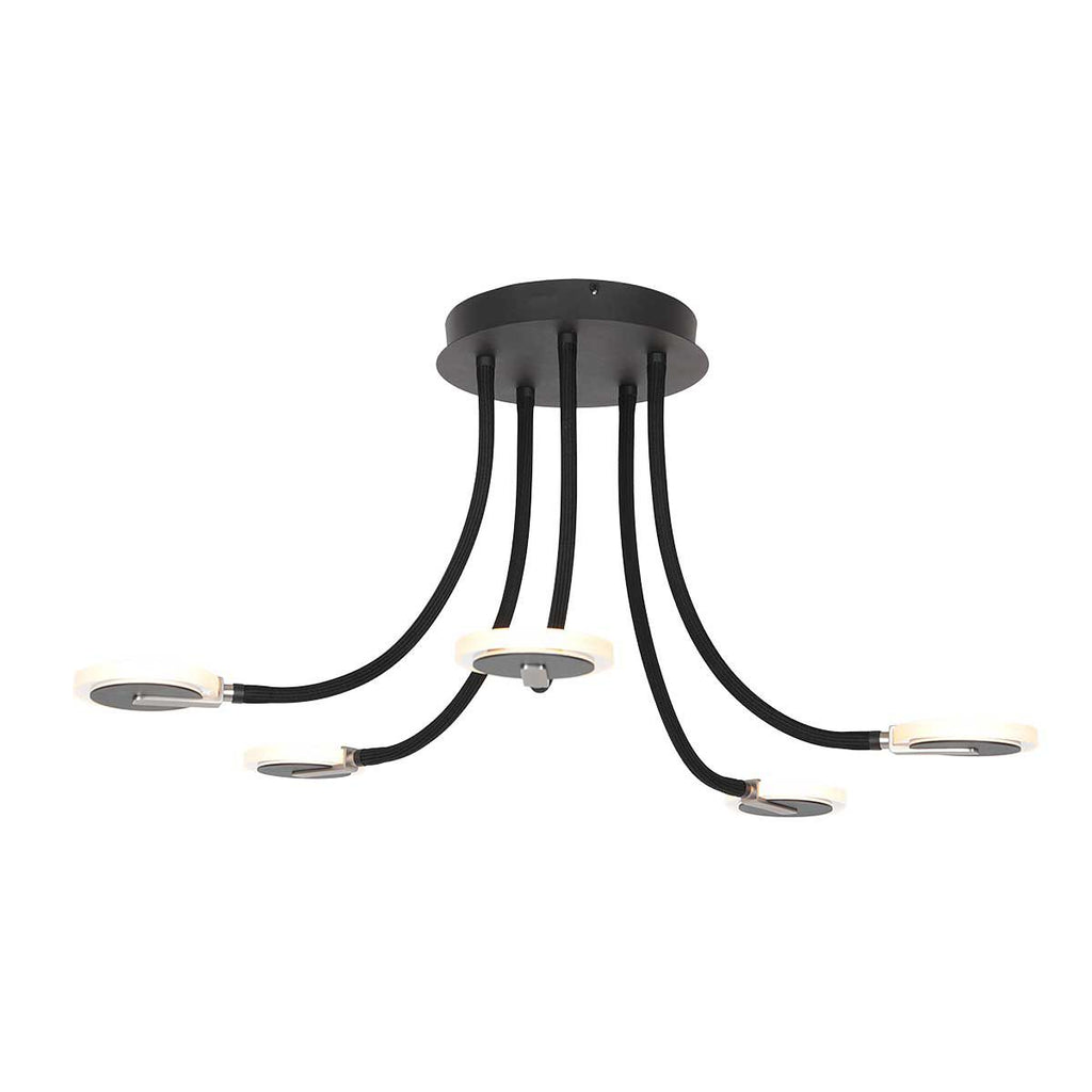 Plafondlamp Turound 3375ZW Zwart