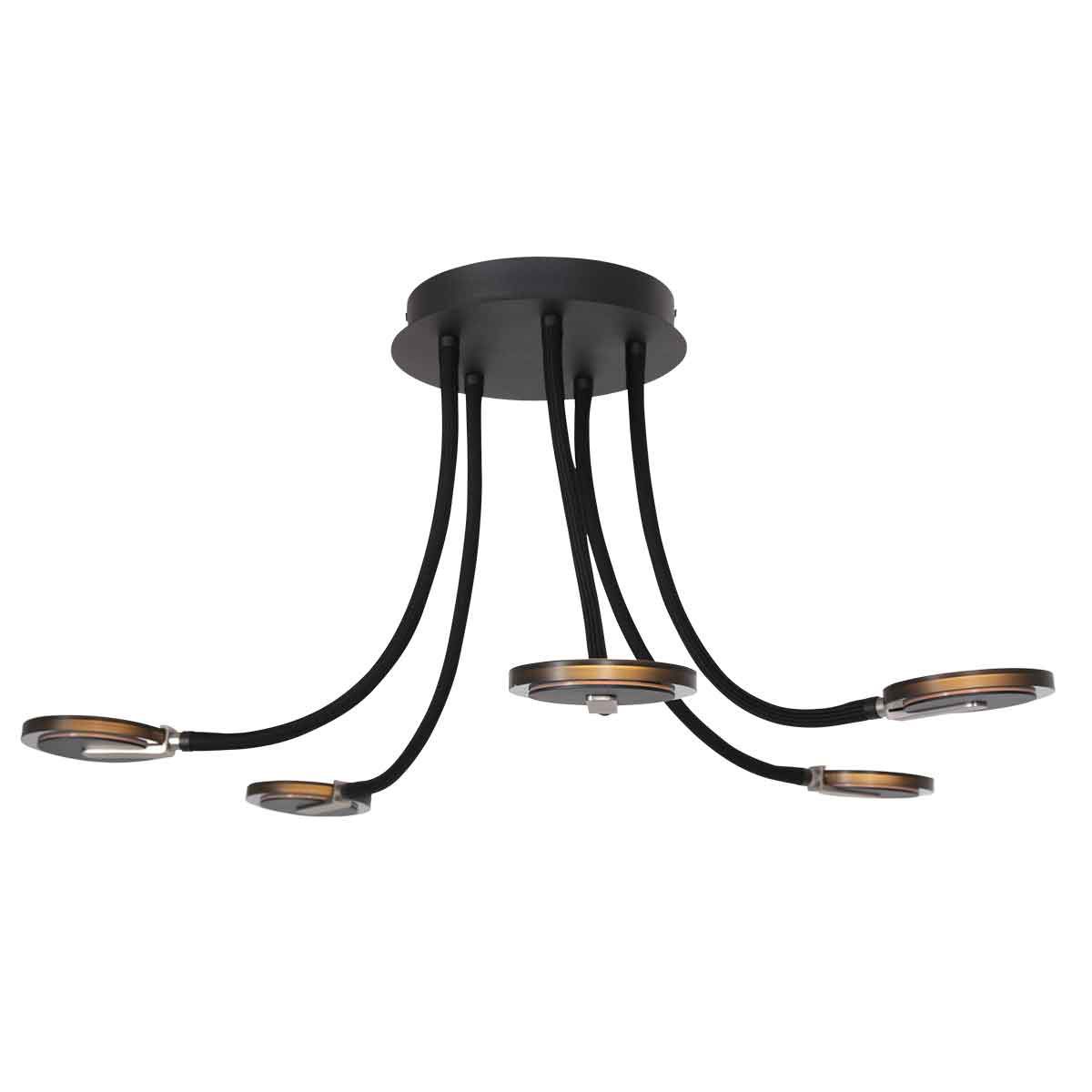 Plafondlamp Turound 3376ZW Zwart